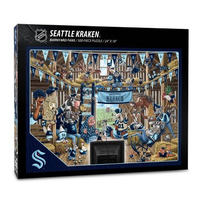 NHL Seattle Kraken Barnyard Fans 500pc Puzzle
