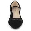 Allegra K Women's Closed Pointed Toe Slip-On Mesh Ballet Flats - 3 of 4