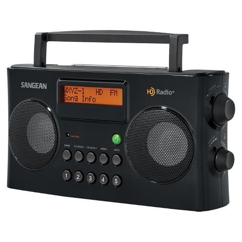 Sangean® Hdr-16 Portable Hd Radio™/fm-stereo/am Digital Radio. : Target