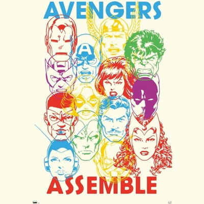 Trends International Marvel Avengers: Beyond Earth's Mightiest - Assemble Unframed Wall Poster Prints