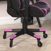 Flash Furniture X20 Gaming Chair Racing Office Computer PC Adjustable Chair with Reclining Back and Transparent Roller Wheels - 4 of 4