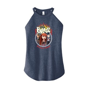 Women's - Bratz - Pretty in Punk Graphic High Neck Tank - 1 of 3