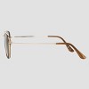 Women's Shiny Combo Round Sunglasses - Universal Thread™ Olive Green/Gold: Scratch-Resistant, UV Protection - 4 of 4