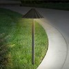 John Timberland Davenport Bronze Scalloped 3 Watt LED Landscape Path Light - 4 of 4