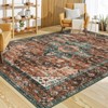 Lahome Ultra-Thin Washable Area Rug– Non-Slip Carpet for Girls Bedroom, Living Room,Office,Entryway,or Kitchen - 2 of 4