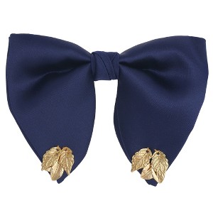 INSPIRE CHIC Men's Ribbon Leaf Pendant Pre-tied Fashion Bow Ties Necktie 1 Pc - 1 of 4