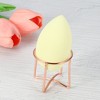 Unique Bargains Metal Circular Beauty Egg Makeup Sponge Holder 1 Pc - 2 of 4
