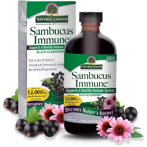 Nature's Answer Sambucus Immune Liquid 12000mg, 8 Oz - 1 of 4