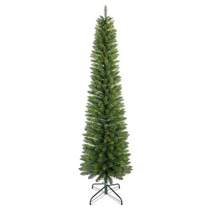 Whisen 5FT Artificial Christmas Tree with 263 Tips, Space-Saving Design, Stable Metal Stand - 1 of 4