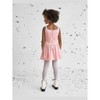The Children's Place Girls Sleeveless Glitter Bow Velour Fit And Flare Dress Pink 4 - 4 of 4
