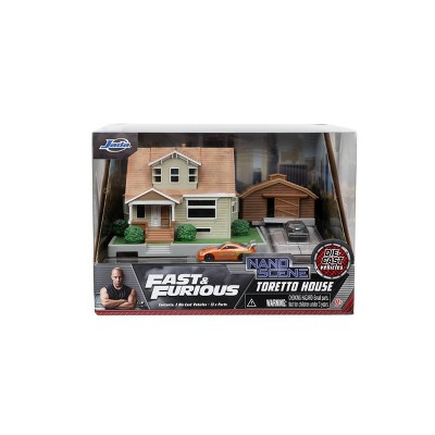 Fast and Furious Toretto House Nano Scene Jada 33668 253203081