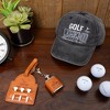 Pavilion Gift Company - Golf - Black Washed Cotton Twill Hat - Hats - 3 of 4