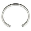 Black Bow Jewelry Men's 10mm Stainless Steel, Black Carbon Fiber & Cross Cuff Bracelet - 2 of 4