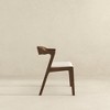Ashcroft Furniture,Dakota Mid-Century Modern Solid Wood Velvet Dining Chair (Set of 2) - 4 of 4