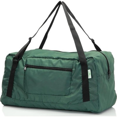 ?Luupatchy Foldable Gym Duffel Bag - Lightweight RipStop Fabric with Adjustable Shoulder Straps, 42L Capacity, Blue