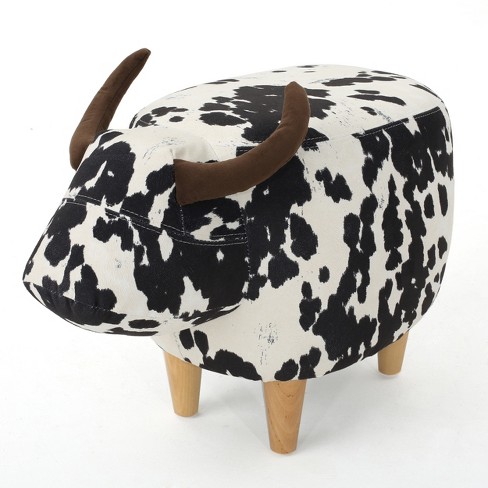 Cow ottoman store target