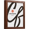 Craig Frames Farmhouse Essentials Tall Walnut Brown Single Image Picture Frame - 2 of 4