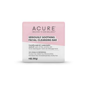Acure Seriously Soothing Facial Cleansing Bar - 4oz