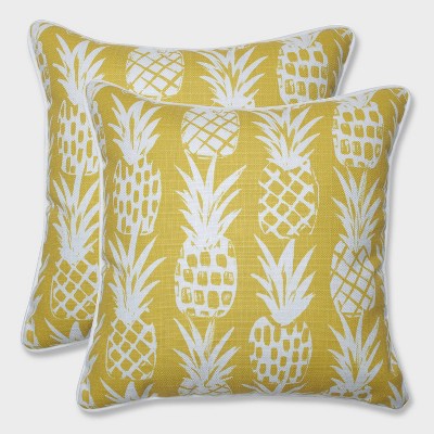 target yellow throw pillow