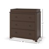 Child Craft Harmony 3 Drawer Dresser with Removable Changing Table Topper, Ample Storage, Anti-Tip Kit Included to Prevent Tipping, Baby Safe Finish - 3 of 4