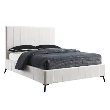  Abbyson Living Reanne Channel Upholstered Bed