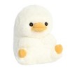 Aurora Mini Delight Duck Rolly Pet Round Stuffed Animal White 5" - image 2 of 4