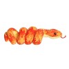 Aurora Small Wrist Wranglers Fiery Inferno Snake Snake Playful Stuffed Animal Orange 8" - 3 of 4