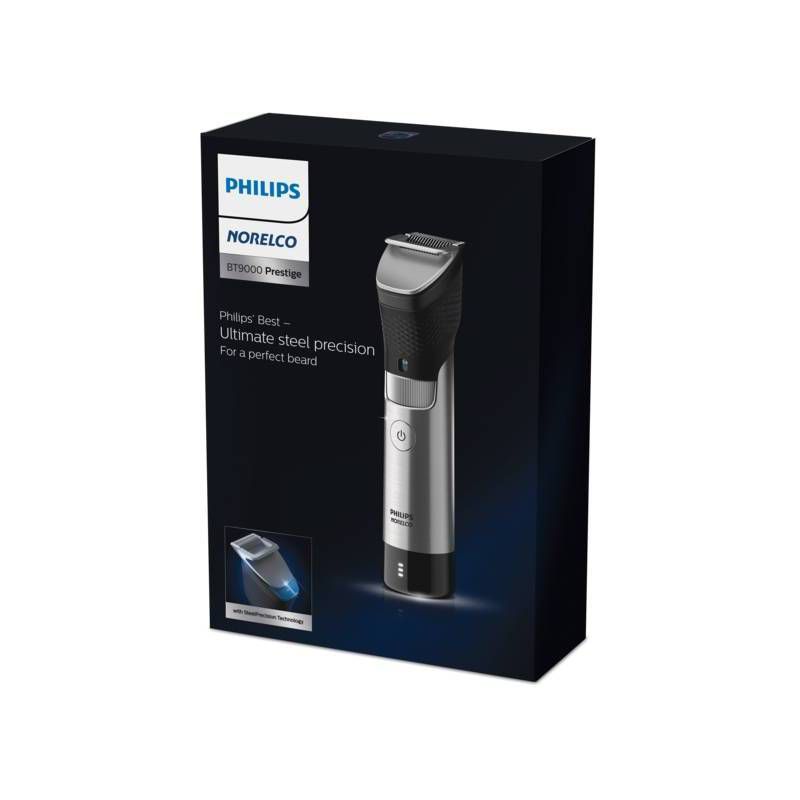 Philips Norelco Series 9000 Beard &#38; Hair Men&#39;s Rechargeable Electric Trimmer - BT9810/40, 3 of 12