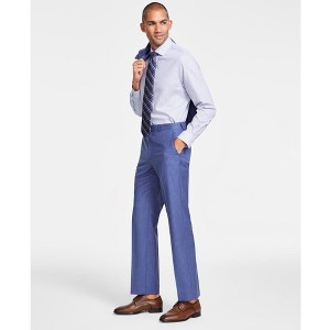Michael Kors Mens Pinstripe, Wool, Stretch Dress Pants Slacks - 1 of 1