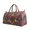 Signare USA William Morris Strawberry Thief Red Big Holdall/Duffel Bag - 4 of 4