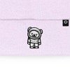 Dalix Ice Bear Embroidered Beanie Astronaut Warm Winter Knit Hat for Men - 2 of 4