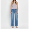 Women's High Rise Wide Leg Jeans - LOVERVET - 3 of 4