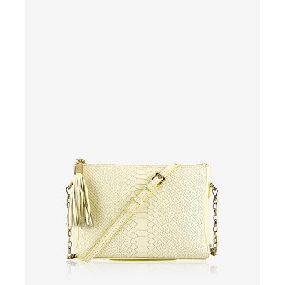 GiGi New York Yellow Hailey Crossbody Bag