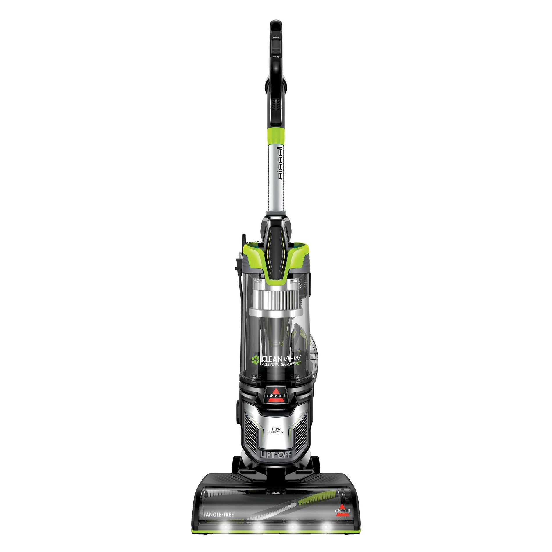 BISSELL CleanView Allergen Pet Lift-Off Upright Vacuum - 3059: HEPA Filter, Bagless, Pet Hair, 25ft Cord, 5-Year Warranty