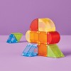 Magnetic Blocks Medium transparent Blue Tin - Gigglescape™ - 2 of 4
