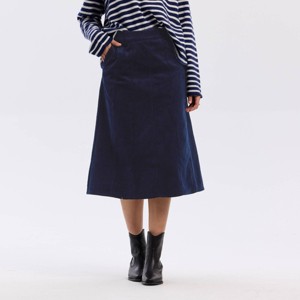 Women's Corduroy Midi A-Line Skirt - Universal Thread™ - 1 of 3