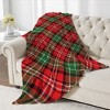 Lomsoe Christmas Themed Flannel Blanket - Exquisite Design, Suitable for All Seasons, Nap, Office, Sofa, Car - Perfect Gift Choice. - 4 of 4