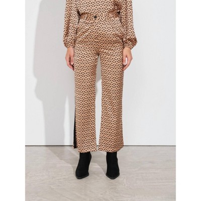 Women's Printed Satin Pant - SMF