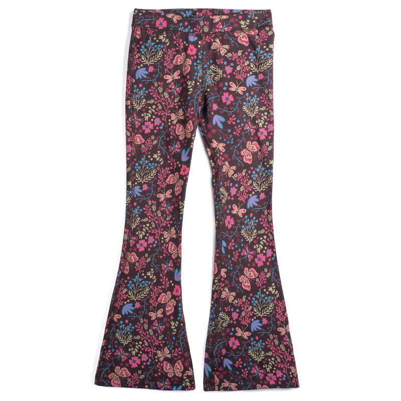Mightly Girls Fair Trade Organic Cotton Flare Leggings Yoga Pant, 1 of 4