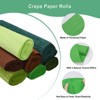 Unique Bargains Durable Soft Flexible Colorful Crepe Paper Variety of Colors 2 Pcs - 2 of 4