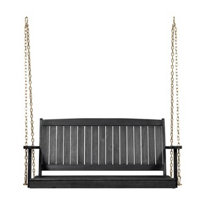 Tambora Acacia Wood Patio Porch Swing - Christopher Knight Home - 1 of 4