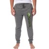 DreamWorks Shrek Men's Movie Film Title Logo Character Jogger Sleep Pajama Pants Graphite - 2 of 4