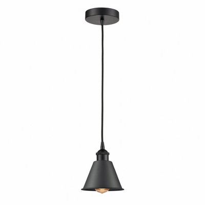 Smithfield - 1 Light Cord Hung Mini Pendant In Industrial Style-8.25 Inches Tall and 6.5 Inches Wide