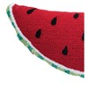 C&F Home Watermelon Slice Shaped Hooked Small Petite Throw Pillow - 2 of 3