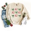 Simply Sage Market Women's Graphic Sweatshirt Coquette Vintage Santa - 3 of 4