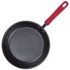 Rachael Ray Create Delicious Deep Hard Anodized Nonstick Frying Pan Set / Skillet Set - 9.5 Inch and 11.75 Inch, Gray - 2 of 4