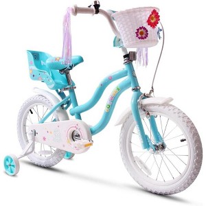 Kinder King Kid's Bike Steel Frame Children Bicycle Little Princess Style 12-14-16-18-20 Inch with Training Wheel - 1 of 4