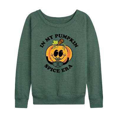 Women's - Instant Message - Fall Lightweight French Terry Wide Neck Long Sleeve Shirt