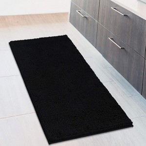 Mayshine Luxury Bathroom Mats, Ultra-Soft Bathmat, Plush Chenille Bathroom Rug Runner, Super Absorbent and Non-Slip - 1 of 4