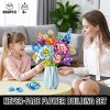 Plaxsoon 13pcs Flower Bouquet Set, 888pcs Botanical Collection Building Block for Kids and Adults Aged 8+ - 4 of 4